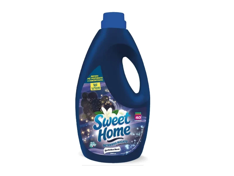 Sweet Home Detersivo Liquido Orchidea Nera 40 Lavaggi