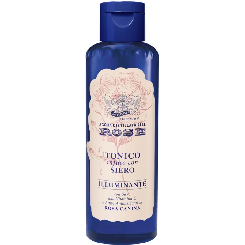 Acqua alle Rose Tonico Con Siero Illuminante Rosa Canina 150 ml
