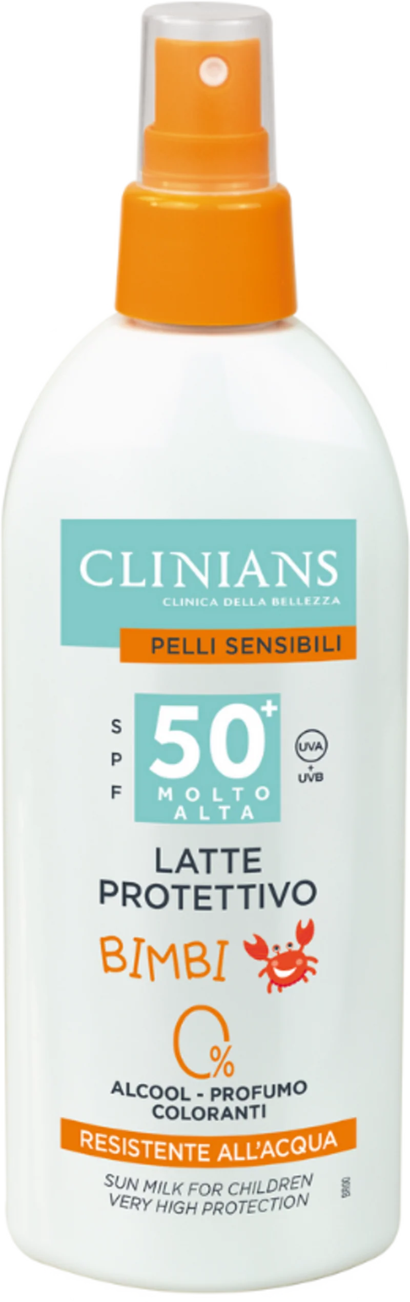 Clinians Latte Protettivo Bimbi Spf 50+, 150 Ml