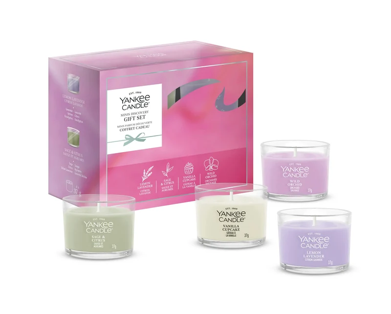 Yankee Candle Gift Set Yc26 4 Filled Votive