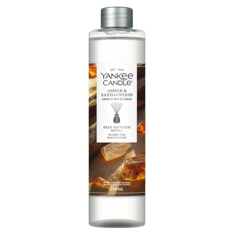Yankee Candle Reed Refill Amber&Sandalwood 250 ml