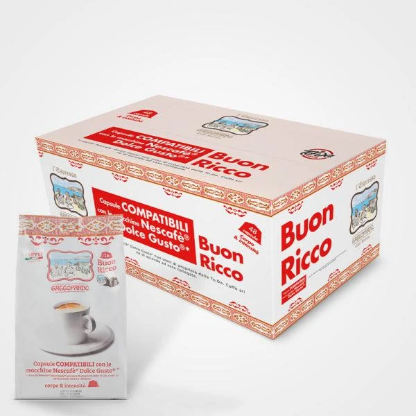 Caffè capsule compatibili Dolce Gusto RICCO 16 capsule