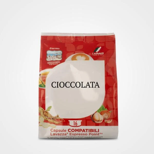 Caffè capsule compatibili Espresso Point Cioccolato 16 capsule