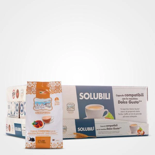 Caffè capsule compatibili Dolce Gusto Crème brûlée 16 capsule