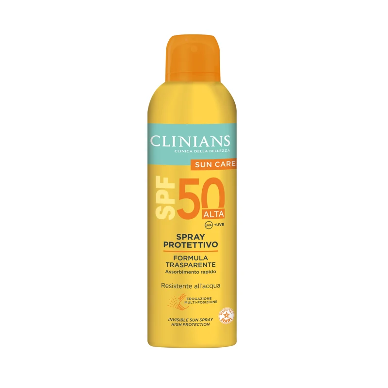 Clinians Solare Spray Trasparente Spf50 150 Ml