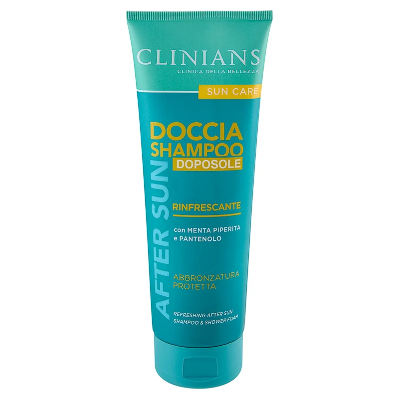 Clinians Sun Care Doccia Shampoo Doposole Rinfrescante 250 mL