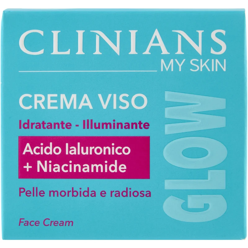 Clinians My Skin Crema Viso Idratante Illuminante 50 Ml