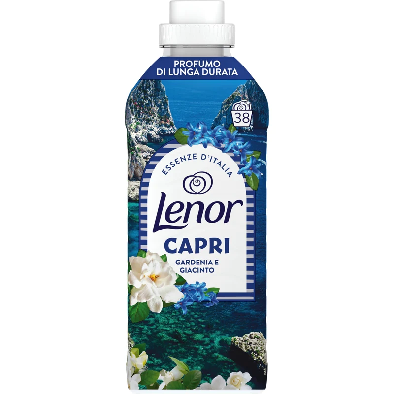 Lenor Ammorbidente - Essenze Capri Gardenia e Giacinto 38 Lav.