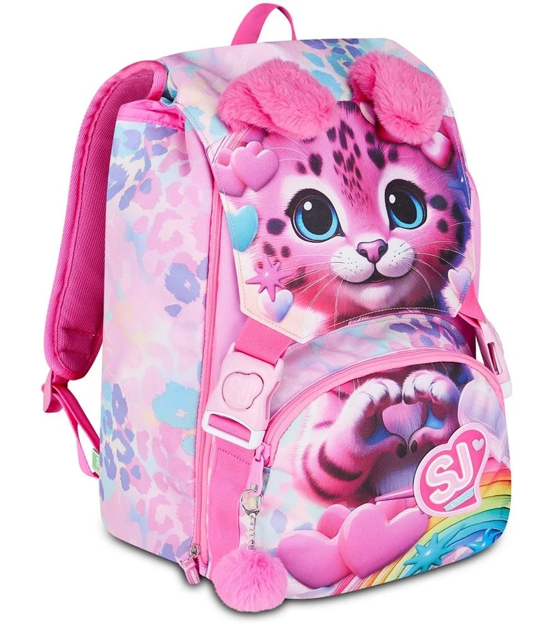 Zaino scuola SJ estensibile Big Heart Buddy Girl
