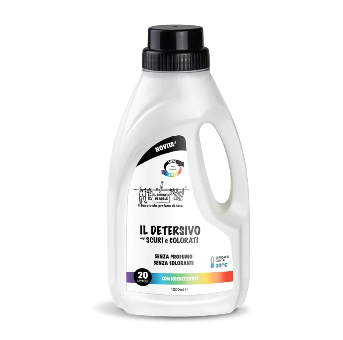 Il Bucato di Adele Detersivo Capi scuri e Colorati 1Lt