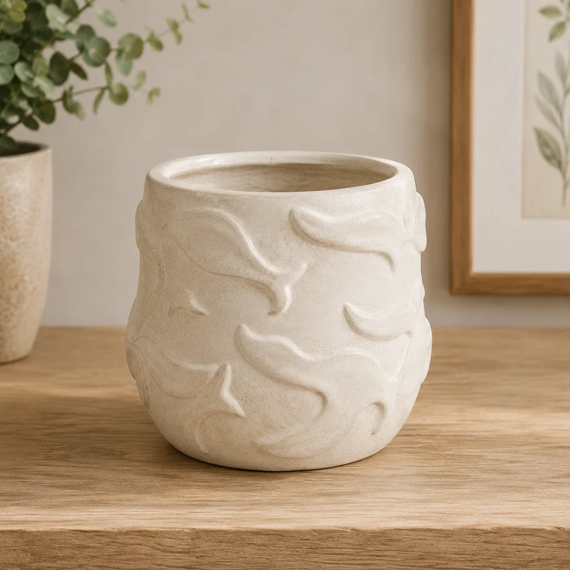 Kaemingk vaso in porcellana a forma di pesci d16 cm