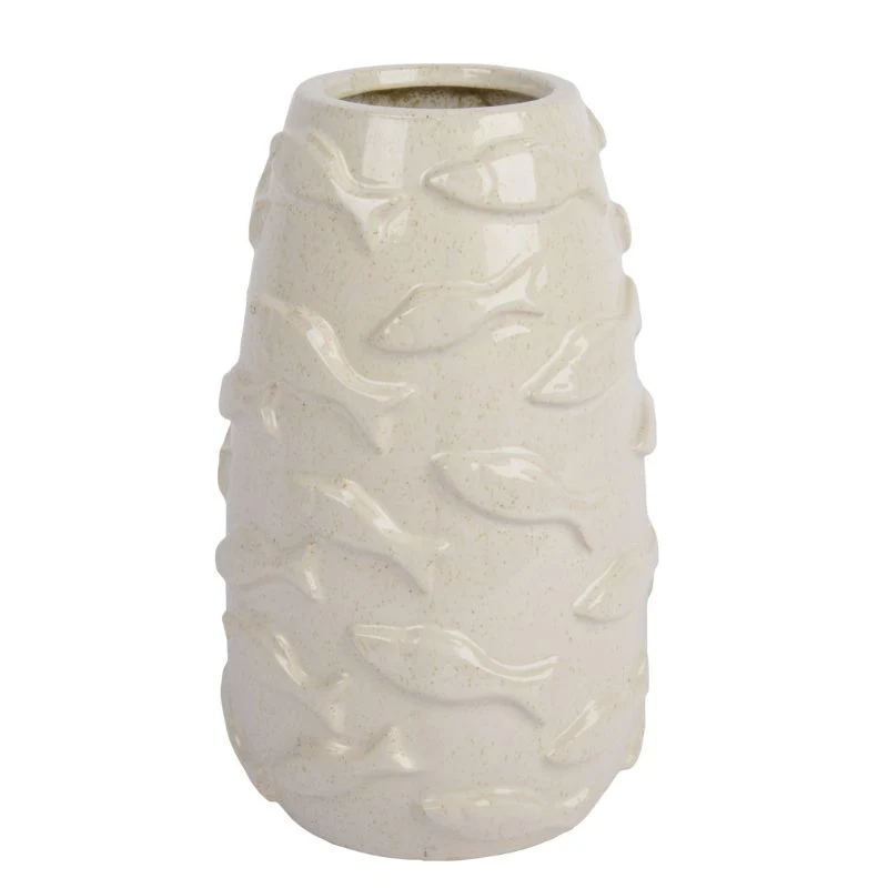 Kaemingk Vaso in porcellana a forma di pesci 24.5 cm