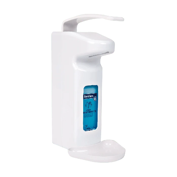 Uomo dispenser disinfettante. Bottiglie da 500 ml e 1000 ml | Confezione (1 pezzo)