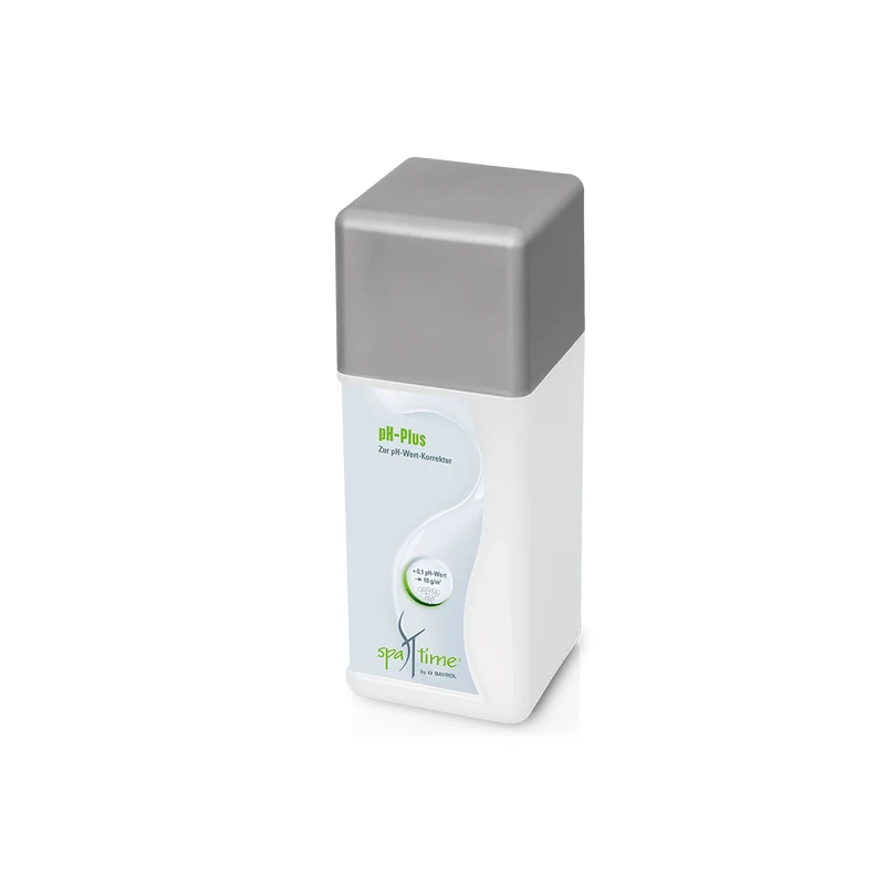 Articolo in esaurimento: BAYROL SpaTime pH-Plus 1 kg Delicato sui materiali, facilmente solubile, stabilizzazione del valore del pH | Flacone (1 kg)