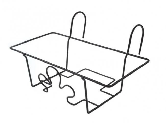 FIORIERA FILTEX DA BALCONE FISSA IN FERRO PLASTIFICATO - 40 cm (ORDINABILE TELEFONICAMENTE)