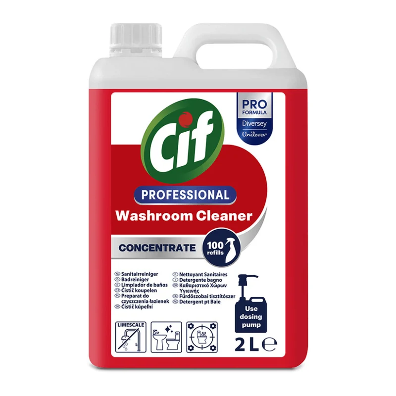 Cif Detergente Bagno Concentrato Professionale | Tanica (2 l)