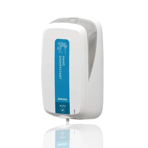 Saraya UD-1600 Dispenser di disinfettante e sapone (batterie non incluse) | 1 pezzo