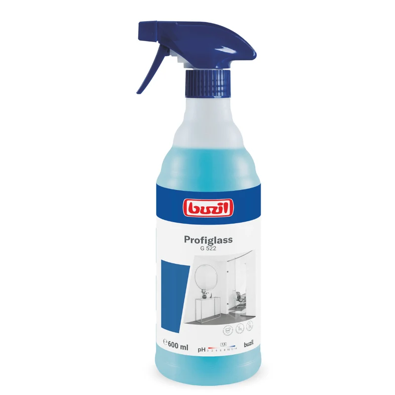 Buzil Profiglass G 522 Cleaner di vetro e superficie pronto per l'uso