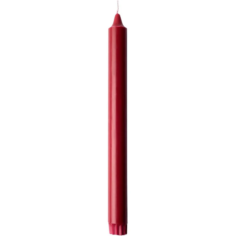 Kronenkerzen 100% Stearin, 9h 250 x 22 mm