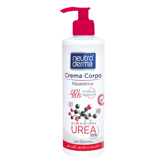 Neutro Derma Crema Corpo Riparatrice Urea 10% 500 Ml