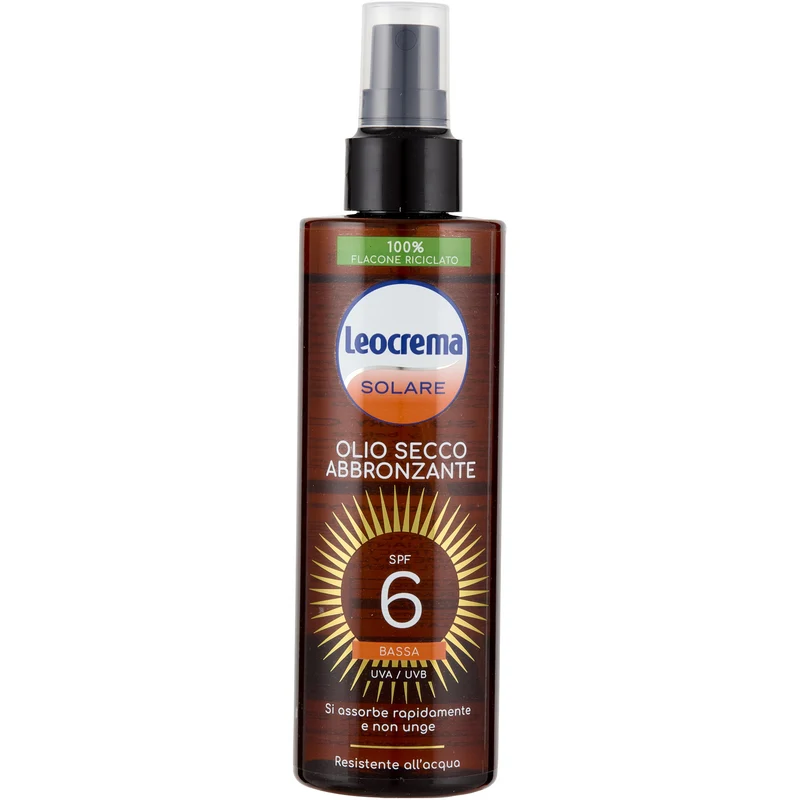 Leocrema Olio Abbronzante Spf 6