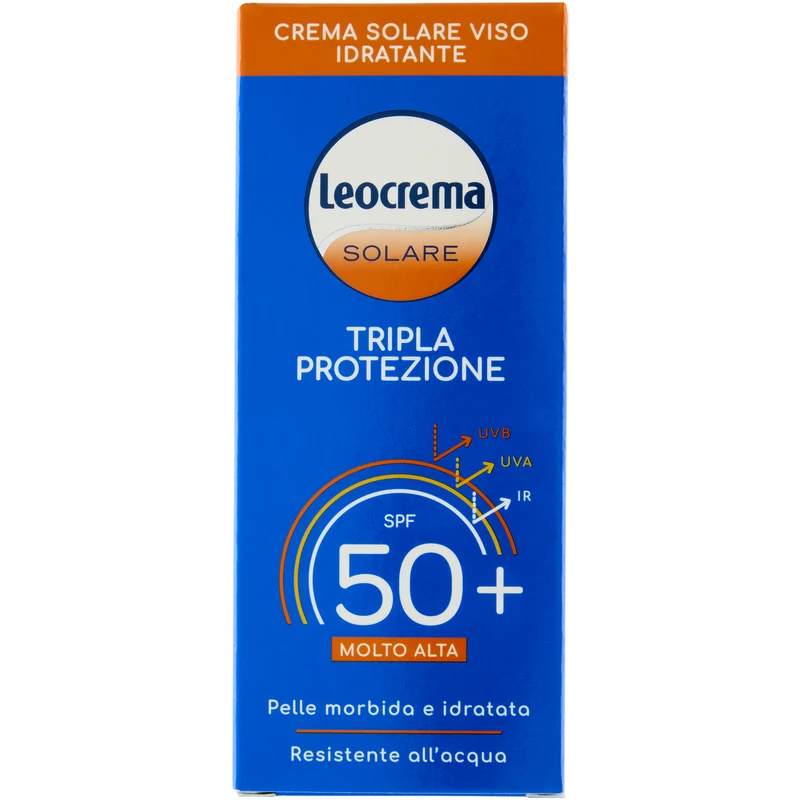 Leocrema Crema Viso Spf 50+