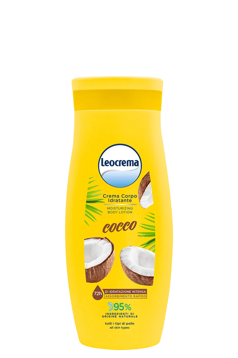 Leocrema Crema Corpo Fluida Idratante Cocco 250 ml