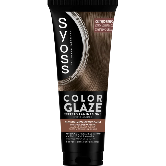 Syoss Color Glaze Tubo 130 Ml Castano Freddo