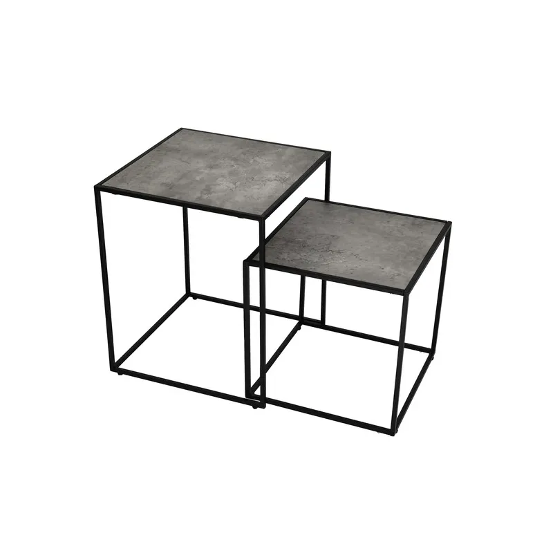 Dimo Set 2 Tavolini Marika 40X40X48