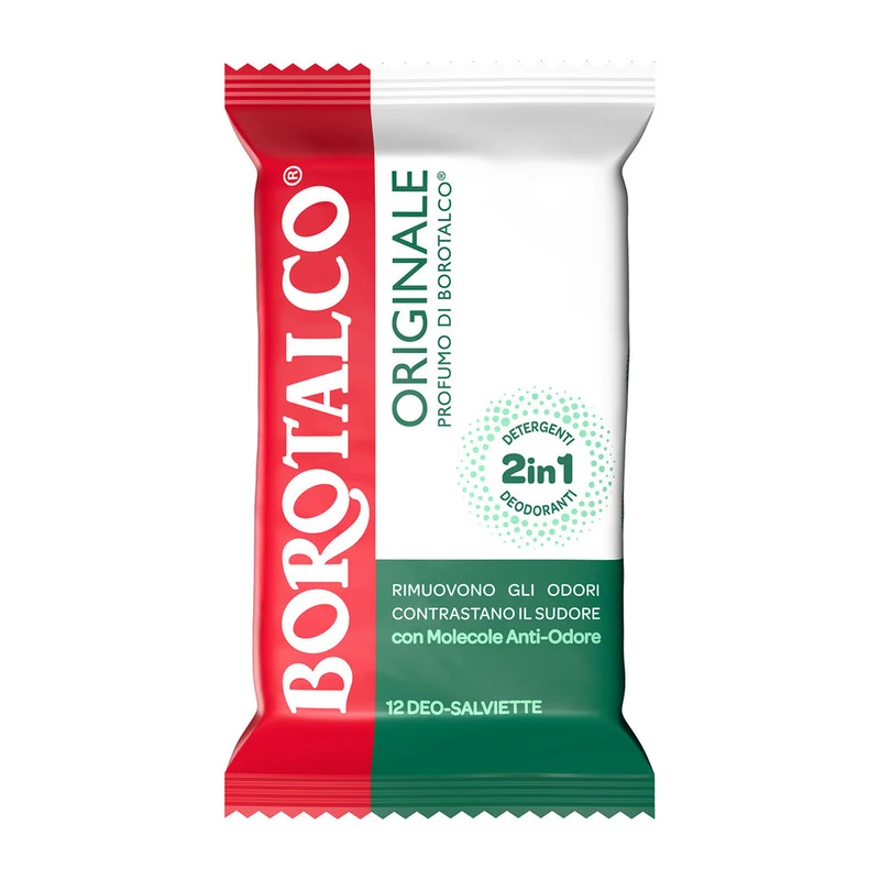 Borotalco Deo Salviette Originale X 10