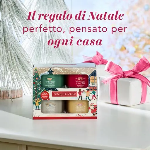 Yankee Candle - Confezione regalo - 4 candele mini