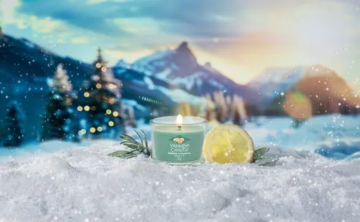 Yankee Candle - Candela votiva in vetro Holiday Winterfest