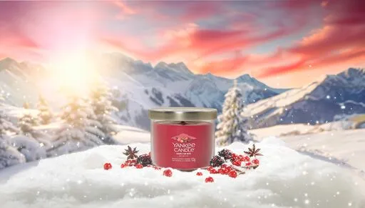 Yankee Candle - Tumbler piccolo Santa on Skis