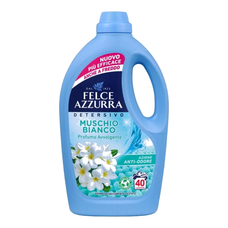 FELCE AZZURRA LAVATRICE MUSCHIO BIANCO 40 LAVAGGI