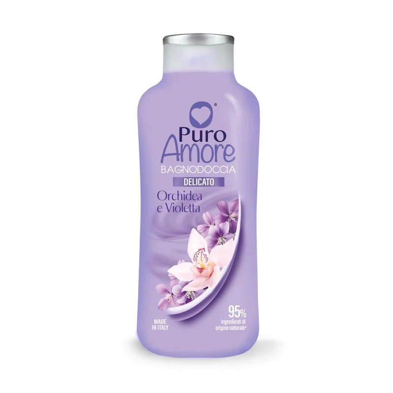 Puro Amore Bagnodoccia Delicato Orchidea e Violetta 650 ml