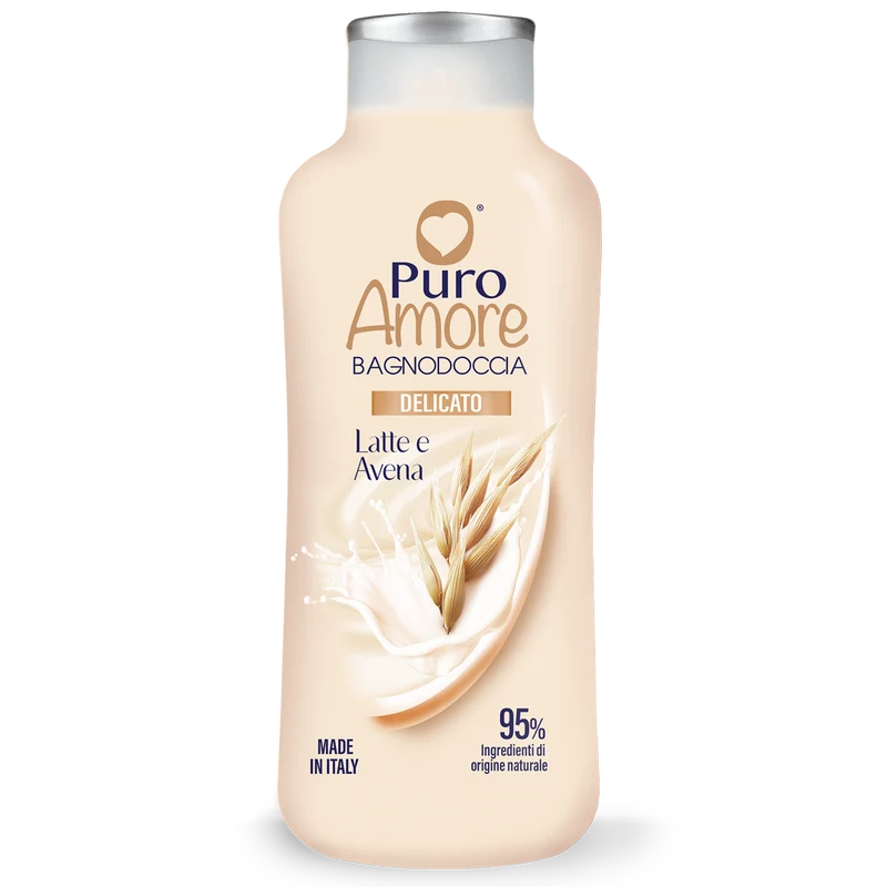 Puro Amore Bagnodoccia Delicato Latte e Avena 650 ml