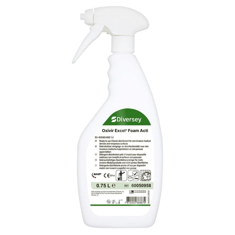 Oxivir Excel Schiuma Acti | Bottiglia (750 ml)