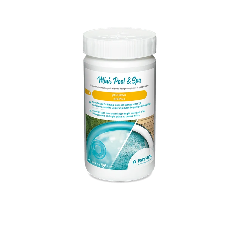 BAYROL Mini Pool & Spa pH-Aumentatore 1 kg Polvere alcalina concentrata | Barattolo (1 kg)