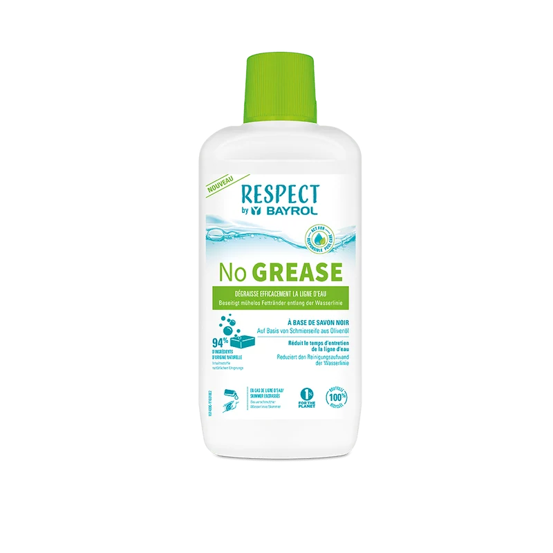 BAYROL No GREASE Detergenti alcalini per superfici brillanti e pulite | Bottiglia (1 pezzo)