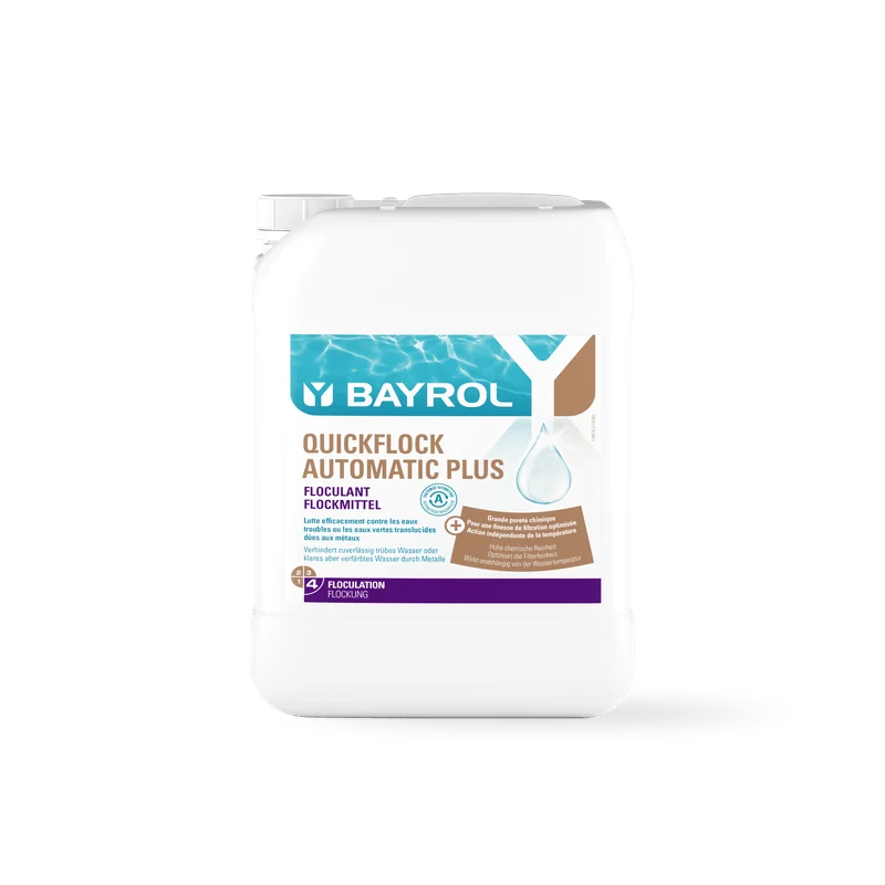 BAYROL Quickflock Automatic Plus 20 L Flocculante liquido | Tanica (20 l)
