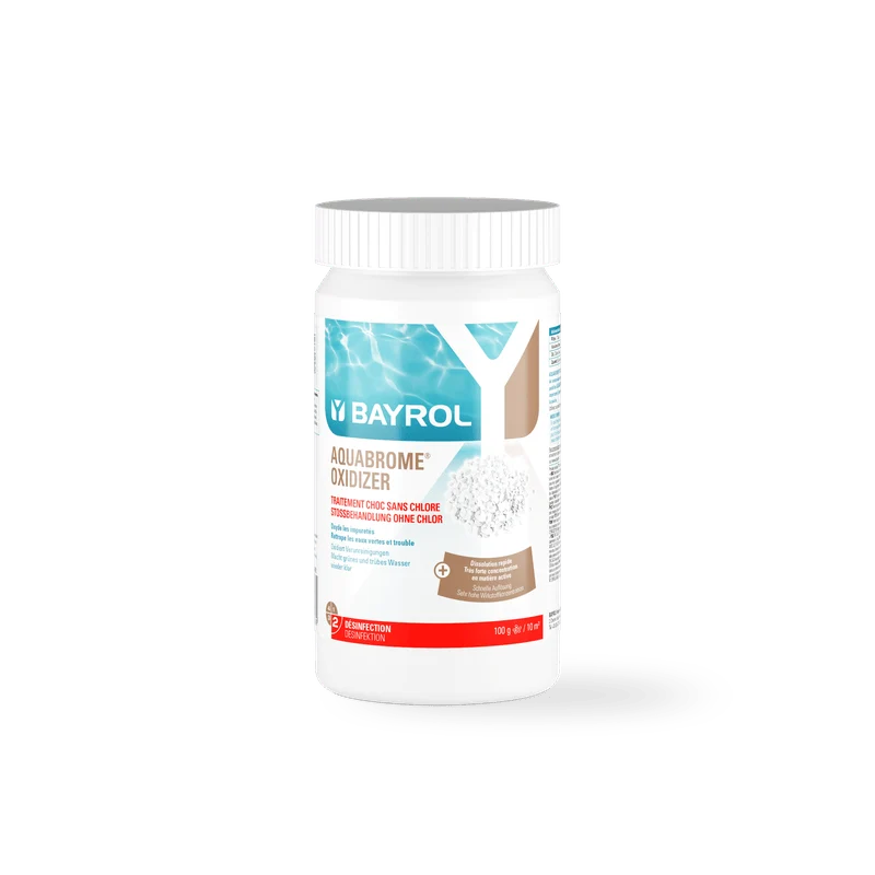 BAYROL Aquabrome® Oxidizer 1,25 kg Granulato per trattamento d'urto in caso di problemi d'acqua | Barattolo (1250 g)