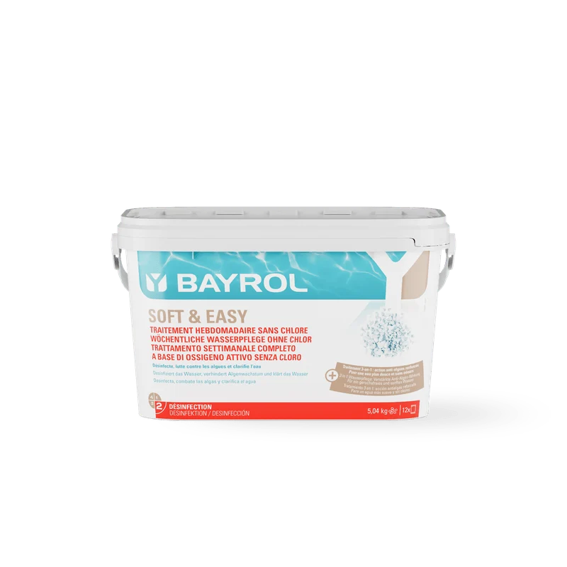 BAYROL Soft & Easy alternativa senza cloro per la cura dell'acqua