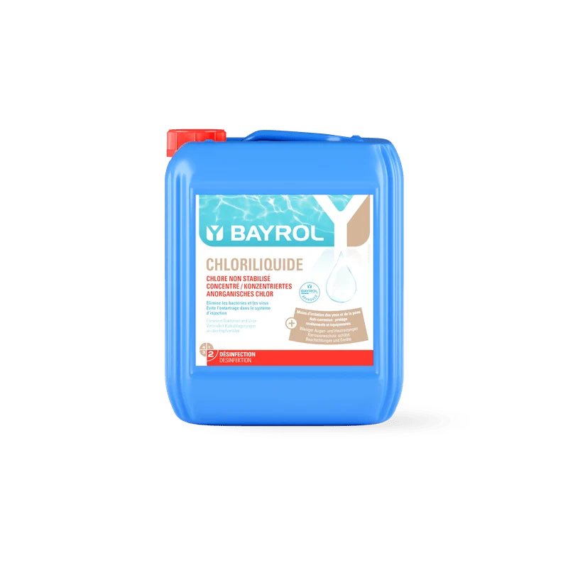 BAYROL Chloriliquide Cloro liquido concentrato per sistemi di misurazione e dosaggio