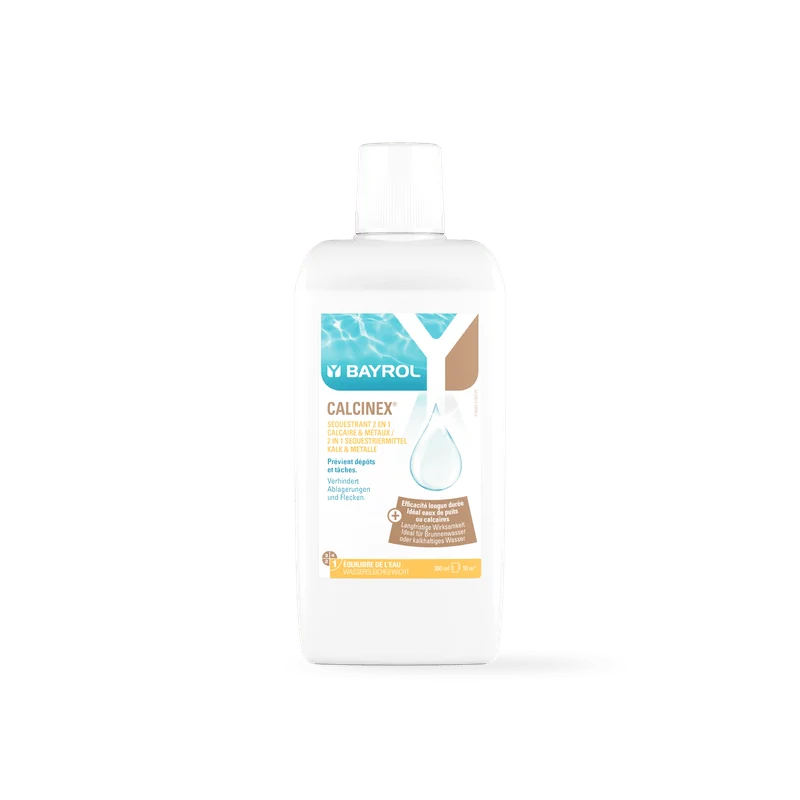BAYROL Calcinex® 1 L«Bestseller per prevenire depositi di calcare e metalli | Bottiglia (1 l)