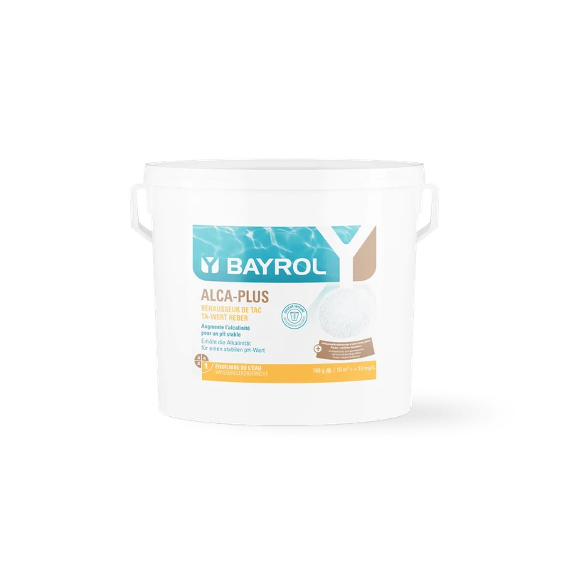 Granuli BAYROL Alca-Plus® per correggere valori di pH instabili