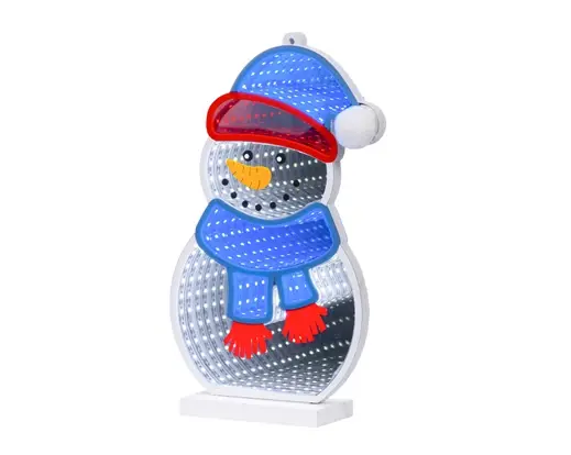 Kaemingk Pupazzo Neve Led H 27 Cm Per Interni