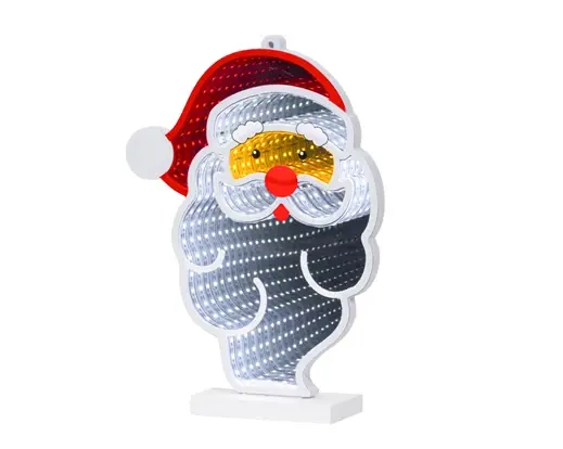 Kaemingk Testa Babbo Natale Led H 25 Cm Per Interni
