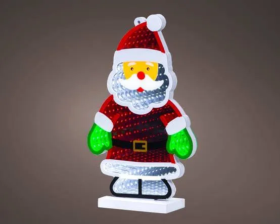 Kaemingk Babbo Natale Led H 26 Cm Pe Interni