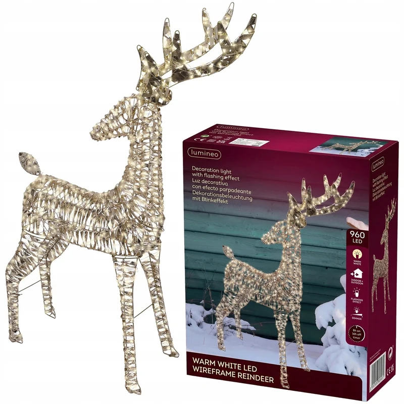 Kaemingk Renna Led 130 Cm Da Esterni