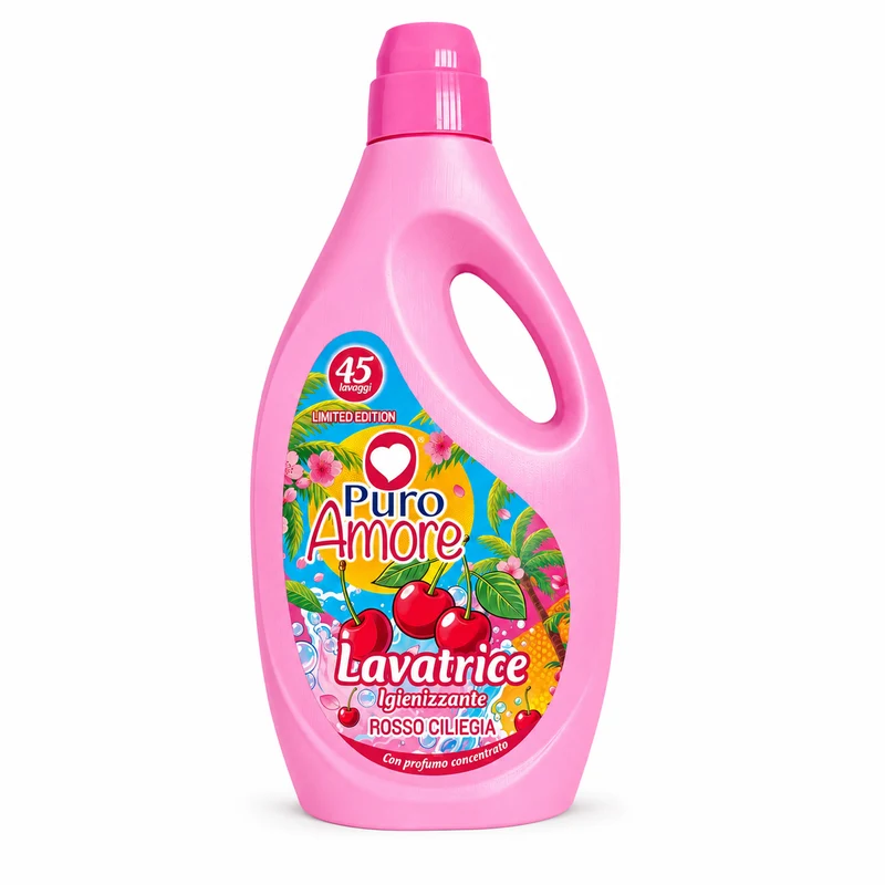 PURO AMORE LAVATRICE 45 LAVAGGI CILIEGIA